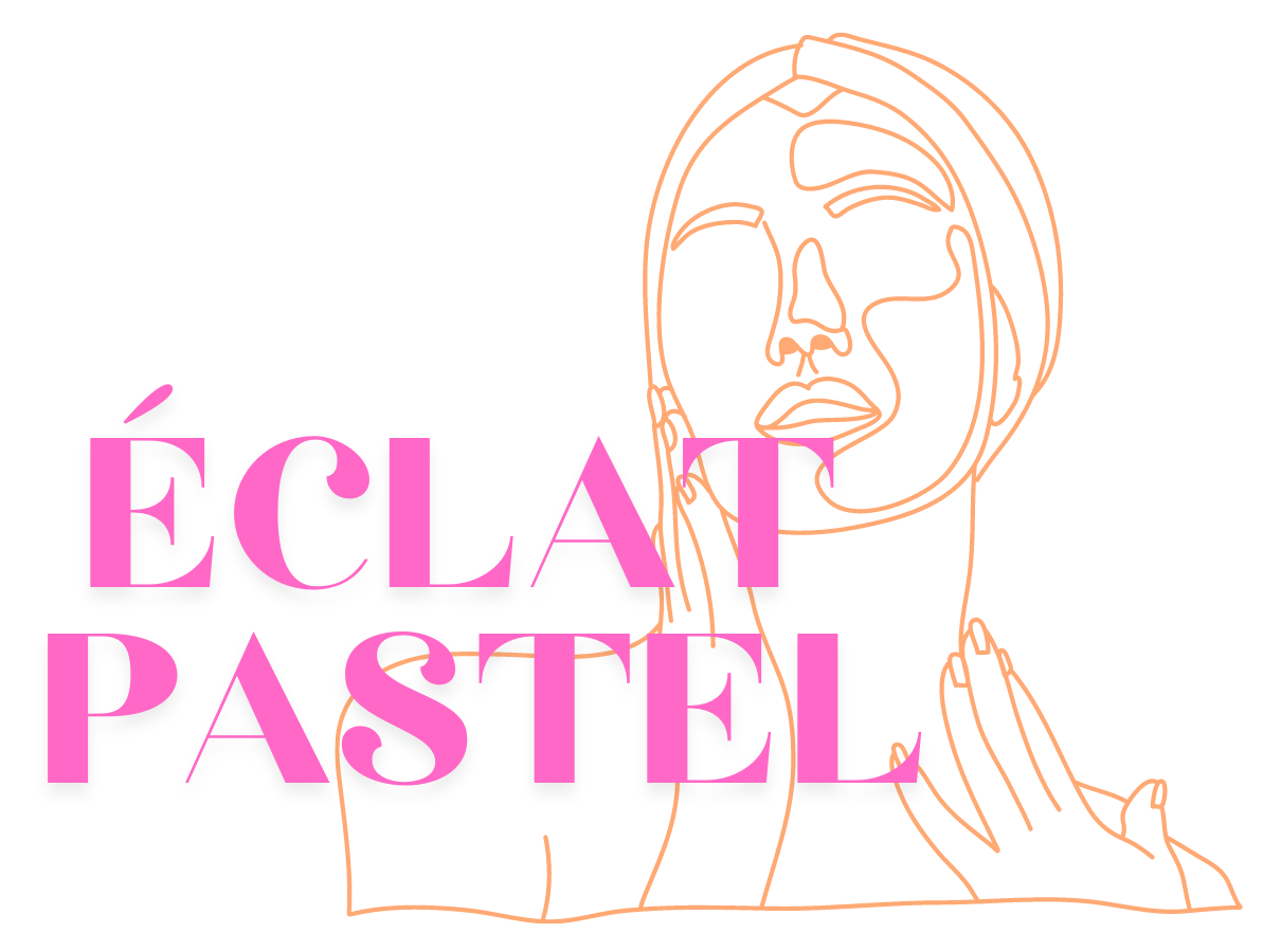 eclat pastel logo romane joud peinture art